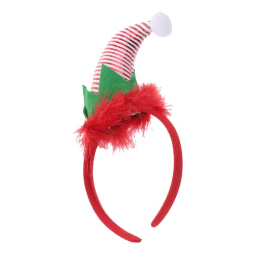 KITANDOVE Stirnband Kopfbedeckungen für Weihnachtsfeiern lustige weihnachtsstirnbänder weihnachtszeit weihnachtsgeschenk Weihnachtsfeier Haarband Weihnachtshaar-Accessoire Plastik von KITANDOVE