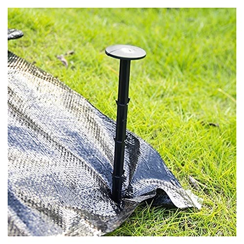 KITCISSL Erdanker Bodenanker 100 Stück Erdanker Kunststoff, Multifunktionszelt Erdanker Unkrautvlies für Gartenlandschaftskanten, Gartenvlies Unkrautvlies, Unkrautfolie Rindenmulch(25cm) von KITCISSL