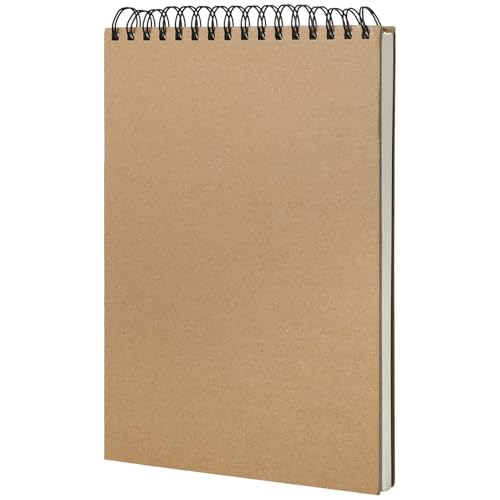 A4 Skizzenbuch - 160 g Sketchbook - 60 Blätter/120 Seiten Zeichenblock - Ideal für Künstler - Perfekt für Atelier, Schule oder Zuhause von KITDAHOM