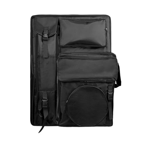 KIUGOP Transporttasche A2 Zeichnungtasche Zeichenbrett Rucksack für Zeichenplatten Wasserdicht Aufbewahrungstasche Malerei Künstler Tragetasche Multifunktional Zeichentasche Skizzieren Tasche,D von KIUGOP