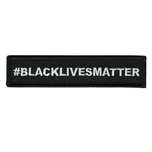 Black Lives Matter-Aufnäher - Black Lives Matter Patch zum Aufnähen,Bügelflicken für Kleidung, Westen, Jacken, Rucksäcke, Mützen, DIY-Accessoires, Jeans Kixs von KIXS