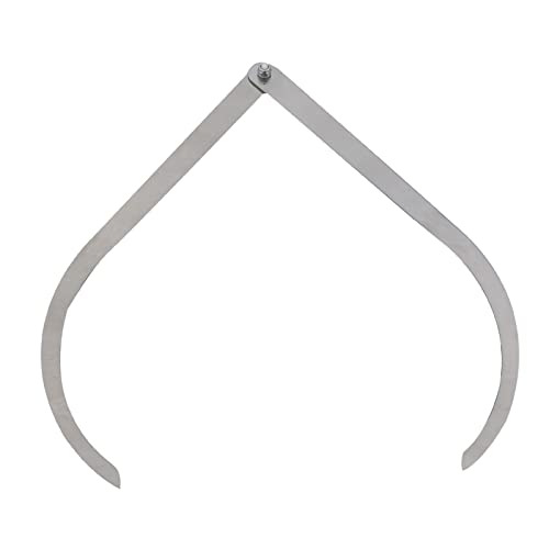 Jewelry Tools Messschieber mit gebogenem Bein, Edelstahl, 10,2 cm, 25,4 cm, 25,4 cm, 30,5 cm, Tonskulptur, Keramikmessung, Schnitzerei, Töpferei, Handwerkzeug von KJDKNC