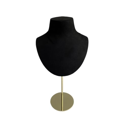 KJDKNC Dünne Kette Halskette Display Stand Porträt Modell Hals Anhänger Mannequin Geformt Schmuck Lagerung Rack Für Frauen Mädchen von KJDKNC