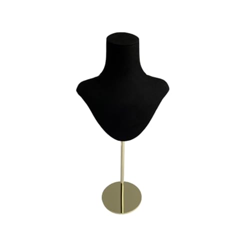 KJDKNC Dünne Kette Halskette Display Stand Porträt Modell Hals Anhänger Mannequin Geformt Schmuck Lagerung Rack Für Frauen Mädchen von KJDKNC