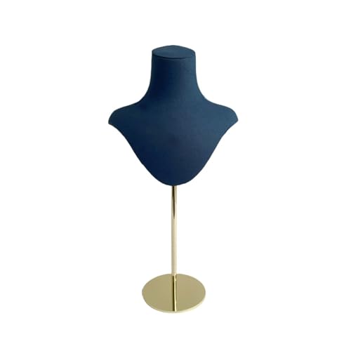 KJDKNC Dünne Kette Halskette Display Stand Porträt Modell Hals Anhänger Mannequin Geformt Schmuck Lagerung Rack Für Frauen Mädchen von KJDKNC