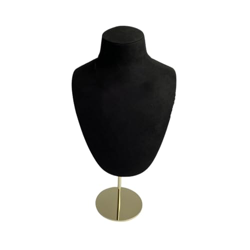 KJDKNC Dünne Kette Halskette Display Stand Porträt Modell Hals Anhänger Mannequin Geformt Schmuck Lagerung Rack Für Frauen Mädchen von KJDKNC