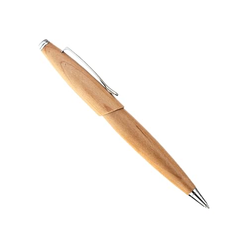 KJDKNC Holz Kugelschreiber Mit Metall Stiftclip 0 7 Mm Stiftspitze Glatt Zum Schreiben Büro Singstift Zum Schreiben Von Journaling von KJDKNC