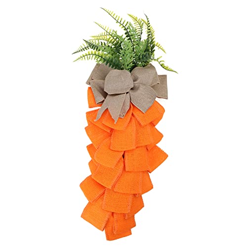 KJDKNC Karotten-Anhänger aus künstlichem Stoff, Karotten, hängendes Ornament, Festival, Party, Haustür-Dekoration, Zubehör von KJDKNC
