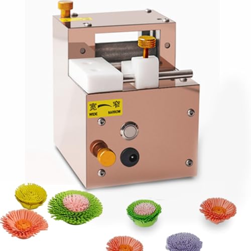 KJZQXYX Paper Art Quasten-Papierrollmaschine, elektrische DIY-Papier-Quilling-Maschine, handgefertigte 3D-Papierschneiderolle, handgefertigt, einzigartig (Rosegold) von KJZQXYX