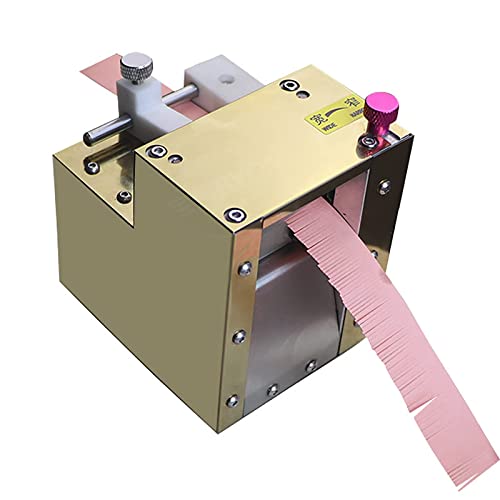 KJZQXYX Schneidemaschine, DIY Quilling-Quastenschneidemaschine, Papierkunst-Quastenrollwerkzeug, 3D-buntes Papier mit Fransen, Blumenrollenpapier von KJZQXYX