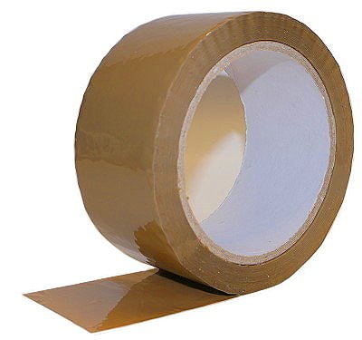 KK Verpackungen 36 x Klebeband 50mm x 66m LOW NOISE LEISE akryl PP Packband tape film braun von KK Verpackungen