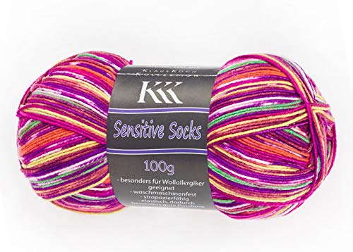 Sockenwolle Sensitive Socks clown von KKK-Online