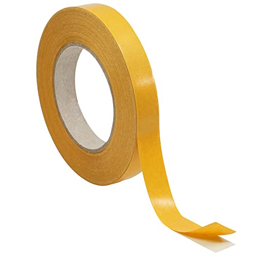 KLEBASTO Doppelseitiges Klebeband | Handreißbar | dünnes Universalklebeband | Doppelklebeband für Papier, Metall, Kunststoff, Pappe, Holz etc. (12 mm x 10 m) von KLEBASTO