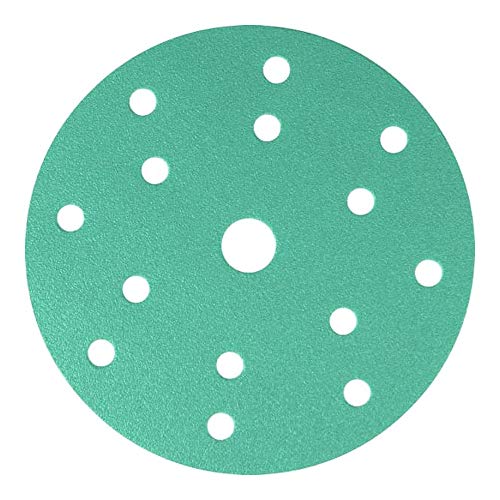 Klingpsor 353162 FP 77 K T-ACT Scheiben mit Filmunterlage, kletthaftend für Farbe, Lack, Spachtel, Grundierung, Füller, Gel-Coats, Kompositwerkstoffe, Lochform GLS3, ø 120mm, 240 Korn, 100 Stück Klingpsor 353162 FP 77 K T-ACT Scheiben mit Filmunterlage, kletthaftend für Farbe, Lack, Spachtel, Grundierung, Füller, Gel-Coats, Kompositwerkstoffe, Lochform GLS3, ø 120mm, 240 Korn, 100 Stück von KLINGSPOR