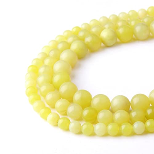Naturstein, 6 mm, Zitronen-Jaspis, glatt, rund, lose Perlen, Energie-Edelstein, DIY, für Schmuckherstellung, Armband, Halskette, 1 Strang, 38,1 cm Naturstein, 6 mm, Zitronen-Jaspis, glatt, rund, lose Perlen, Energie-Edelstein, DIY, für Schmuckherstellung, Armband, Halskette, 1 Strang, 38,1 cm von KLIYBGTHIJTP