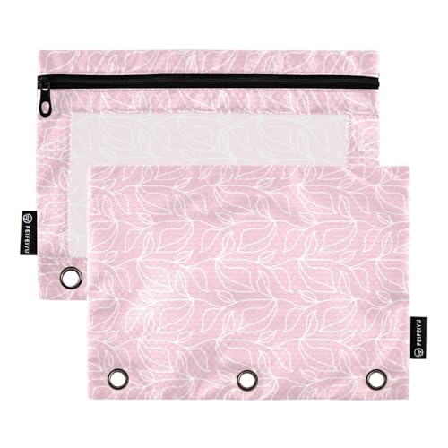 Ethnische Boho Rose (2) Ringe Binder Taschen Ringe Bindereinsatz für Ringe Binder Ordner mit 3 Löchern für Schulbedarf von KLL