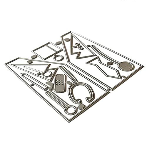 Arzt Kleidung Metall Stanzformen Schablone DIY Scrapbooking Album Papier Karte Vorlage Form Präge Dekoration Stanzformen Schablone von KLOVA