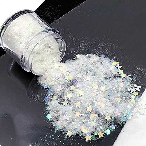 Funkelndes Material Glitzerpulver 10 Ml/Box Epoxidharzform Paillettenfüllungen Pailliette DIY Handwerk Dekor Schmuckherstellung Glitzerschatten von KLOVA