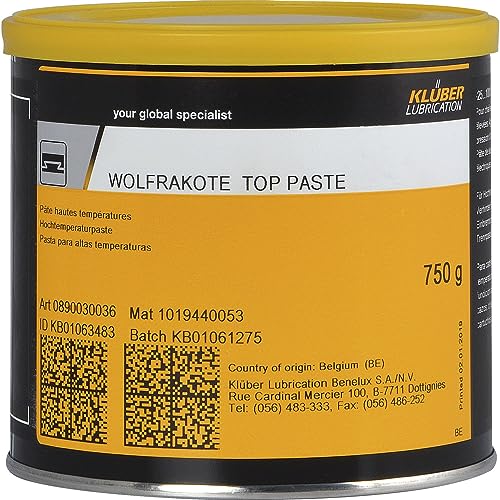 Klüber Wolfrakote Top Paste 750g von KLÜBER