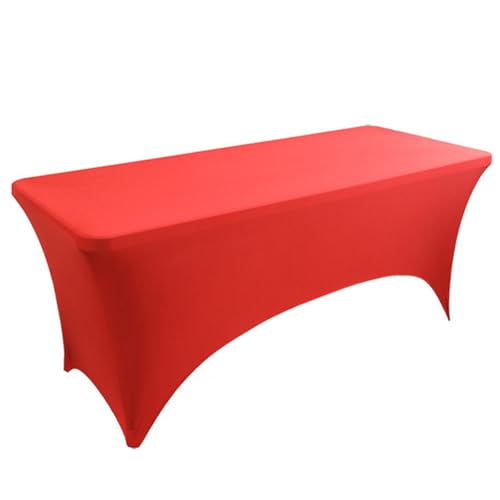 KLUOT Stretch Tischdecke Stretch Stehtisch Husse Tischwäsche Elastische Tischhusse Abwaschbar Tischabdeckung für Bar Geburtstagsfeier Party Hochzeit 152 x 75 x 75 cm Rot KLUOT Stretch Tischdecke Stretch Stehtisch Husse Tischwäsche Elastische Tischhusse Abwaschbar Tischabdeckung für Bar Geburtstagsfeier Party Hochzeit 152 x 75 x 75 cm Rot von KLUOT
