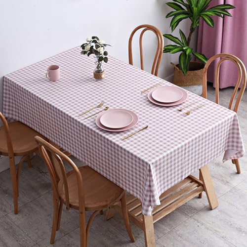 KLUOT Tischdecke 120 x 120 cm Wachstuchtischdecke PVC Tischwäsche Plastik, Tischdecken Outdoor eckig Table Cloth Waterproof Abwischbare Tischtuch Dining Table Cover von KLUOT