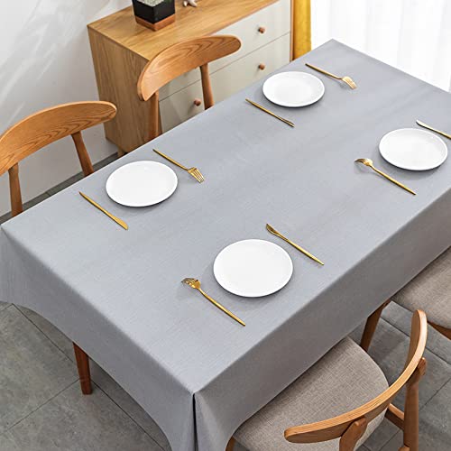 KLUOT Vinyl-Tischdecke 120x180cm Wachstuchtischdecke PVC Tischdecke Plastik, Tischdecke Outdoor eckig Table Cloth Waterproof Abwischbare Tischtuch Dining Table Cover von KLUOT