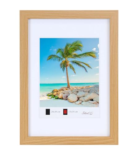 Holz Bilderrahmen Plexi Lifestyle Foto Rahmen Collage Wanddeko Poster HR25: Farbe: Buche | Format: 21x29,7 von KM Foto