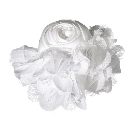 KMGDM Handgemachte Corsage Blumenapplikationen DIY Blumenapplikation Tanzkostüm Dekoration Große 3D Patches für Kleidung Corsage Nähen von KMGDM