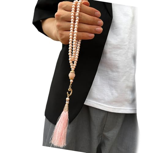 KMGDM Tasbih Perlen, künstliche Gebetsperlen für Muslime, glatte Oberfläche, für Religion und Gelassenheit, 99 Stück KMGDM Tasbih Perlen, künstliche Gebetsperlen für Muslime, glatte Oberfläche, für Religion und Gelassenheit, 99 Stück von KMGDM