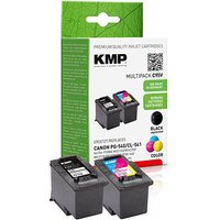 KMP C95V  schwarz, color Druckköpfe kompatibel zu Canon PG-540/CL-541, 2er-Set von KMP