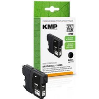 KMP B78B  schwarz Druckerpatrone kompatibel zu brother LC-1100BK von KMP