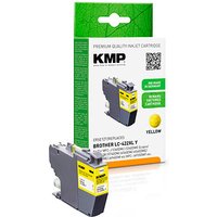 KMP  gelb Druckerpatrone kompatibel zu brother LC-422XLY von KMP