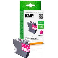 KMP  magenta Druckerpatrone kompatibel zu brother LC-421XLM von KMP