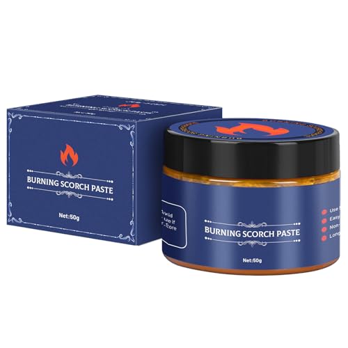 KOAHDE Holzbrennpaste, Holzbrenngel, Brennpasten-Set, Holzbrennmarker, DIY-Holzbrenngel, Holzbrenngel, Holzbastelpaste, Marker für Holzbrenngel-Set, 50 g von KOAHDE