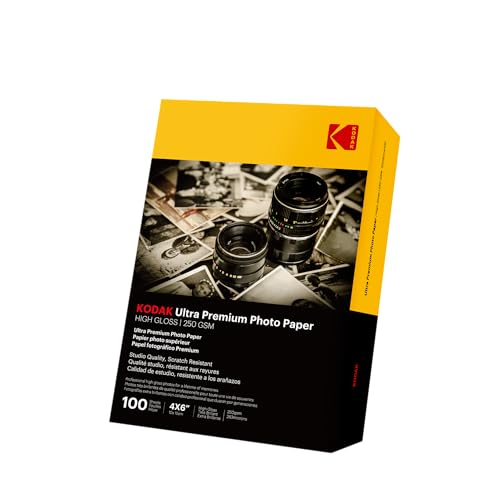 Kodak Ultra Premium Photo Paper Studio Qualität kratzfestes RC -Papier von KODAK