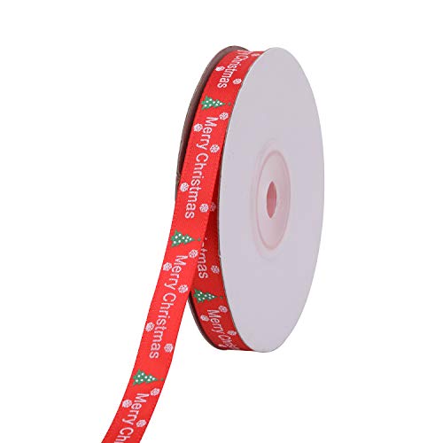 20 mm silberne Weihnachtsgeschenkverpackung, Geschenkverpackung, DIY, Weihnachtsbaum & ; Kranz, Haarherstellung, 5 Meter von KOGMMYSEVP