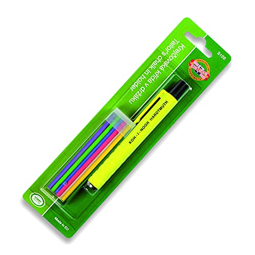Koh-I-Noor S128PN8004BL Schneiderkreidestift, Kunststoff, farbig sortiert von KOH-I-NOOR