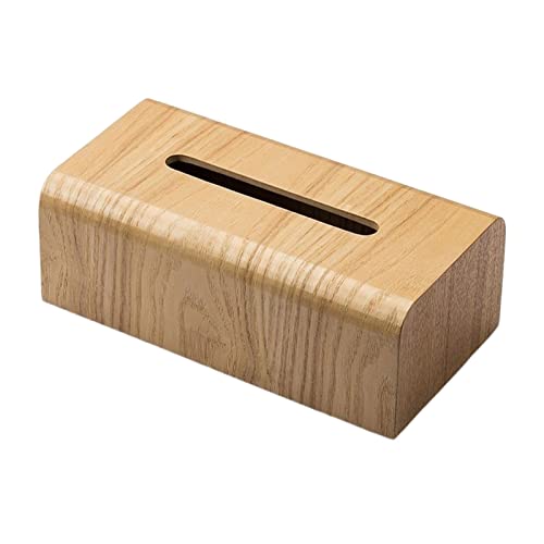 Taschentuchbox aus Holz für Zuhause, minimalistisches Design, Tischdekoration, Taschentuchbox-Halter für Kommode, Badezimmer, Dekor (Farbe: A) von KOHARA