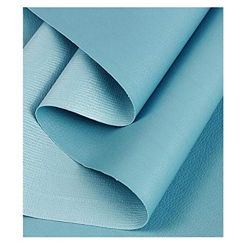 KOINEN Kunstlederstoff, Lederfolie, Polsterung – Kunstleder-Polstermaterial, Polsterstoff (Orange, 1,38 x 1 m)(Blue,1.38X1m) von KOINEN