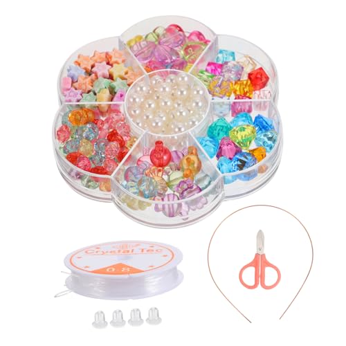 1 Set Diamantspielzeug Mädchenspielzeug Kinderspielzeug Prinzessinnenspielzeug Mädchenspielzeug Armband Edelsteine Perlen Prinzessinnenschmuck Spielzeug KOMBIUDA von KOMBIUDA