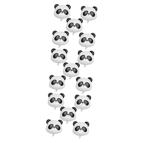 15 Stk Panda-Ballon Riesige Zootierballons gehende Tierballons tierluftballone tier luftballons Panda-Luftballons zum Mädchengeburtstag Dekorationen für Partyballons Aluminiumfolie KOMBIUDA von KOMBIUDA