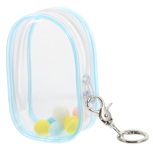 KOMBIUDA 1 Satz Babytasche Minifiguren-präsentationstasche Tragbarer Reißverschluss Puppenbehältnisse Zur Ausstellung -sammelkoffer Organisator Für Figurendisplays Puppenträger Pvc von KOMBIUDA