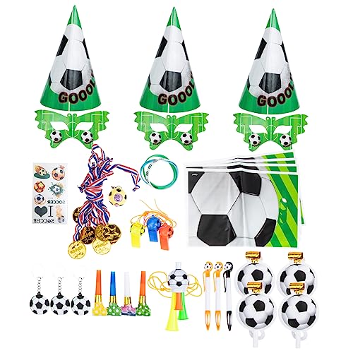 KOMBIUDA 1 Satz Fans jubeln Requisiten Rugby Fußballkarten Trophäe Fußballspielzeug Fußball Party Dekoration Fußballspiel Zubehör Fans schenken Fußball Fußballspiel-Ornamente Papier von KOMBIUDA