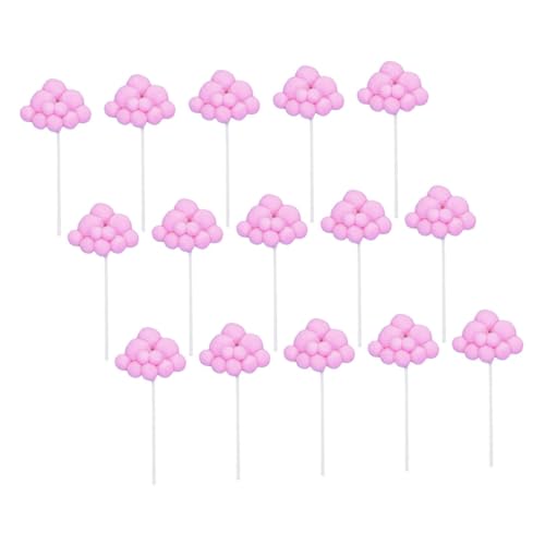 KOMBIUDA 15 stücke Wolke Kuchen Cupcake Topper Geburtstag Kuchen Dekorationen Hochzeit für Geburtstag Einzigartige Kuchen Ornamente von KOMBIUDA