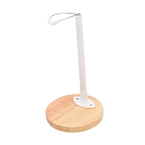 KOMBIUDA 1Stk Puppenständer aus Holz Puppenständer holziges Spielzeug Holzständer für Puppen Holzständer für Figuren Fahrrad handyhalterung Handy Halter Spielzeughaus liefert hölzern von KOMBIUDA