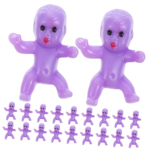 KOMBIUDA Baby-Dekorationen 20 Stück Mini-babypuppen Babystatuen Aus Kunststoff Dekoratives Spielzeug Babys Aus Kunststoff Für Den Tisch von KOMBIUDA