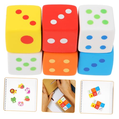 KOMBIUDA 24St Radiergummis Spielzeug erasers for kindergeburtstag schulzubehör toy spielwaren Würfel Radiergummis süßes Briefpapier Radiergummis für Kinder neuartige Radiergummis von KOMBIUDA