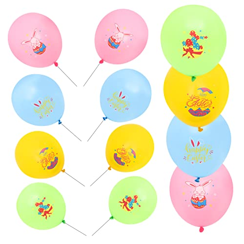 KOMBIUDA 24st Kaninchen-latexballon Ballonständer-kits Ballonbogen-kit Zubehör Für Ballonbogendekorationen Grüne Luftballons Ballonbogenstreifen Entenballons Blase Emulsion von KOMBIUDA