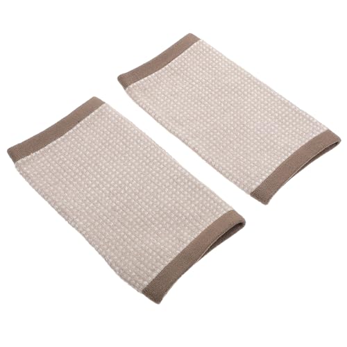 KOMBIUDA 2St Knöchelsocken Schienbeinschiene Knöchelbandage atmungsaktiv Knöchelmanschette für Sport protect schutzzelt Knöchelschutz Sport-Knöchelpolster wolle Khaki von KOMBIUDA