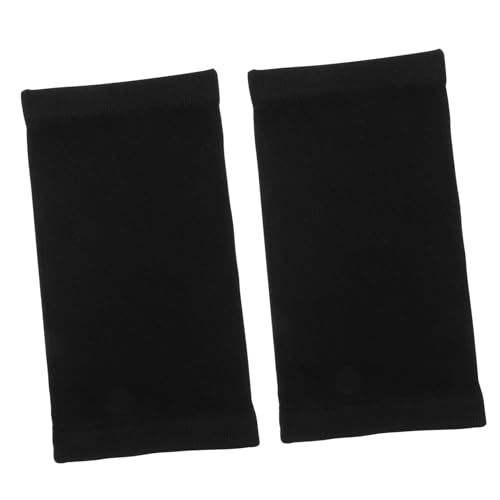 KOMBIUDA 2St Knöchelsocken Wadenärmel Achilles elastische Kniebandage Knöchelschützer für Schuhe knöchelwärmer sprunggelenk stütze Knöchelschiene Fitness-Knöchelschutz wolle Black von KOMBIUDA